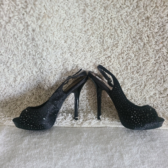 Spike open toe 5inch heels - Picture 2 of 5